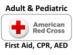 Red cross adult and pediatric firstaid cpr and aed training